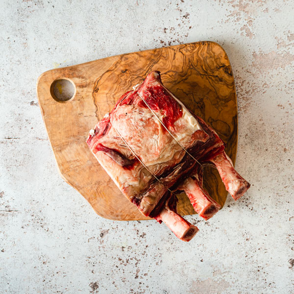 The Brown Pig Butcher Terenure Dublin beef rib roast
