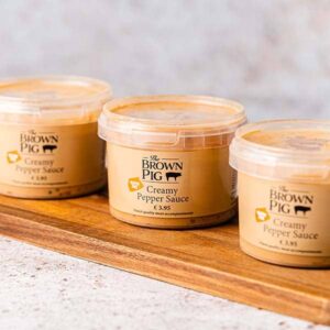 Creamy Pepper Sauce from The Brown Pig Online Butcher
