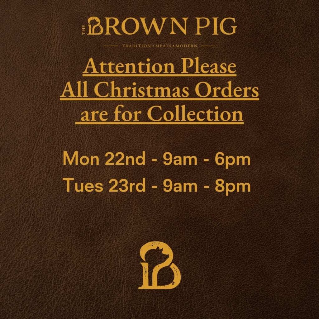 collection times for christmas orders